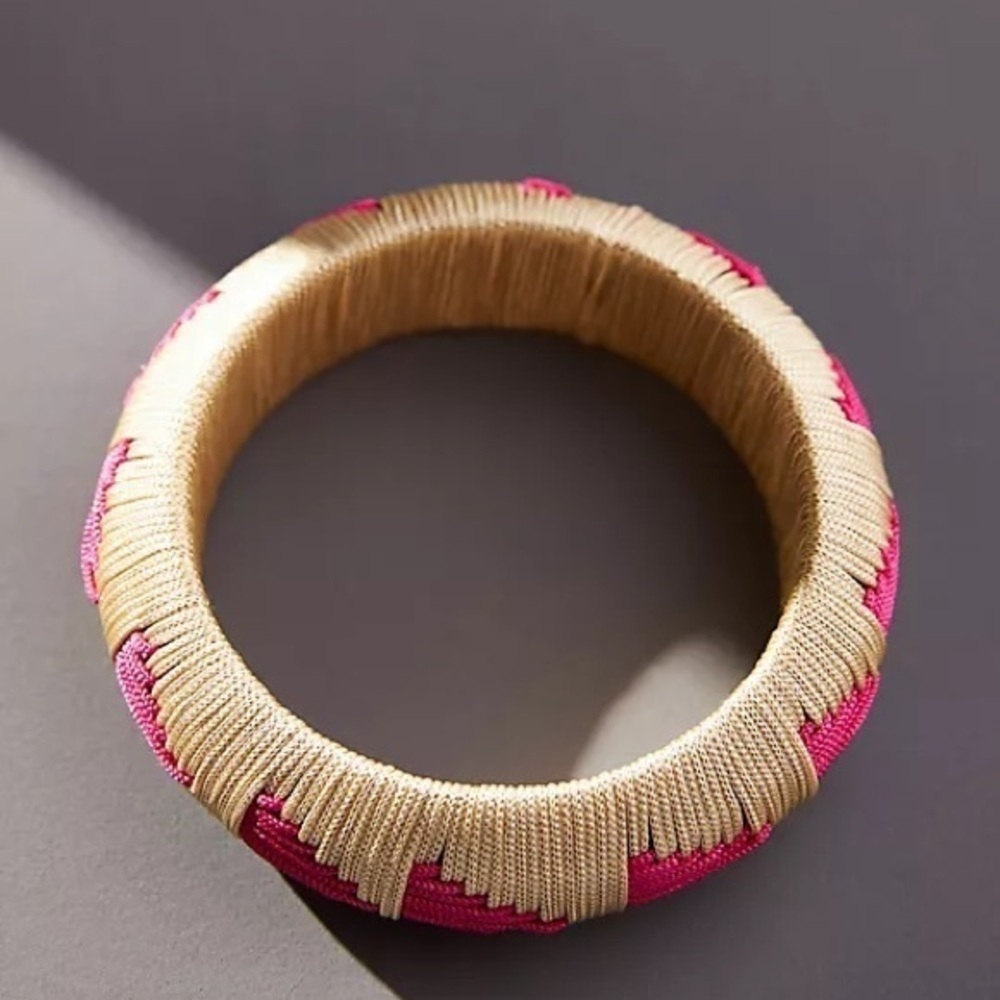 NWT Anthropologie Patterned  Woven Bracelet